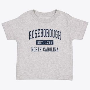 Roseborough North Carolina Classic Established Toddler T-Shirt