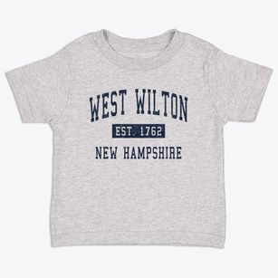 West Wilton New Hampshire Classic Established Toddler T-Shirt