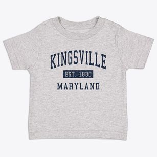 Kingsville Maryland Classic Established Toddler T-Shirt