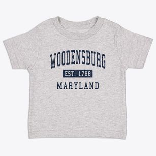 Woodensburg Maryland Classic Established Toddler T-Shirt