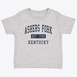Ashers Fork Kentucky Classic Established Toddler T-Shirt