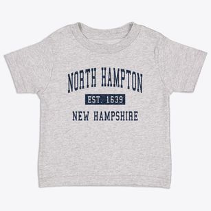 North Hampton New Hampshire Classic Established Toddler T-Shirt