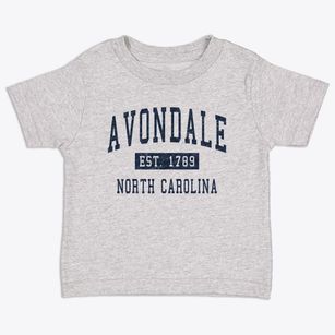 Avondale North Carolina Classic Established Toddler T-Shirt