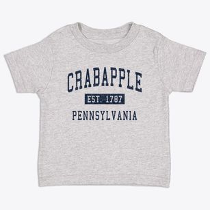 Crabapple Pennsylvania Classic Established Toddler T-Shirt