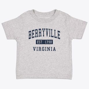 Berryville Virginia Classic Established Toddler T-Shirt