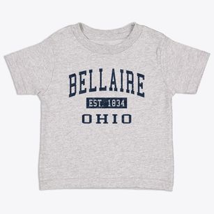Bellaire Ohio Classic Established Toddler T-Shirt