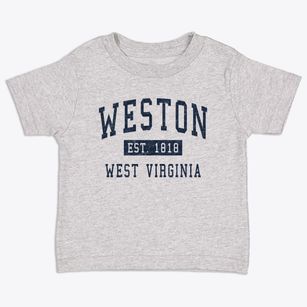 Weston West Virginia Classic Established Toddler T-Shirt