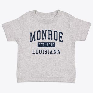 Monroe Louisiana Classic Established Toddler T-Shirt