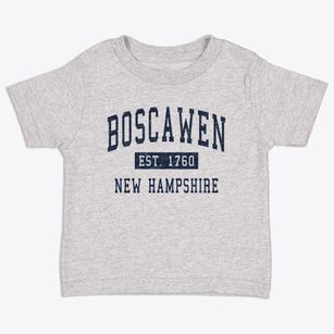 Boscawen New Hampshire Classic Established Toddler T-Shirt