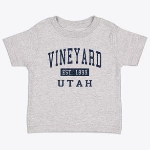 Vineyard Utah Classic Established Toddler T-Shirt