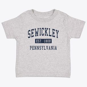 Sewickley Pennsylvania Classic Established Toddler T-Shirt
