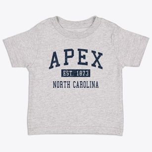 Apex North Carolina Classic Established Toddler T-Shirt