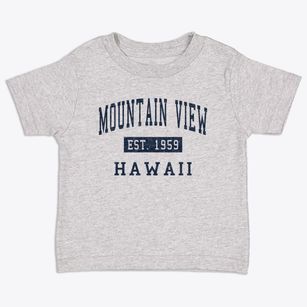 Mountain View Hawaii Classic Established Toddler T-Shirt