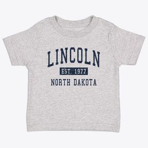 Lincoln North Dakota Classic Established Toddler T-Shirt