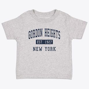 Gordon Heights New York Classic Established Toddler T-Shirt