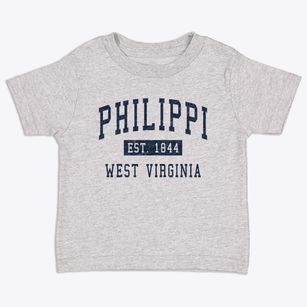 Philippi West Virginia Classic Established Toddler T-Shirt