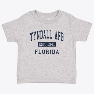 Tyndall Afb Florida Classic Established Toddler T-Shirt