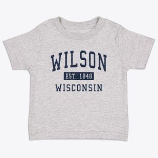 Wilson Wisconsin Classic Established Toddler T-Shirt