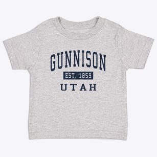 Gunnison Utah Classic Established Toddler T-Shirt