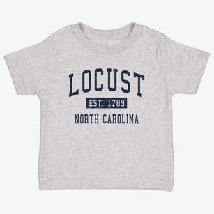 Locust North Carolina Classic Established Toddler T-Shirt