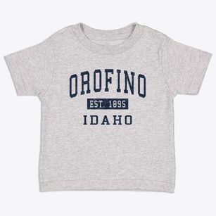 Orofino Idaho Classic Established Toddler T-Shirt