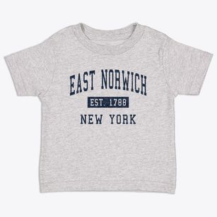 East Norwich New York Classic Established Toddler T-Shirt