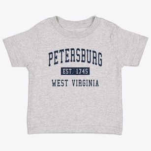 Petersburg West Virginia Classic Established Toddler T-Shirt