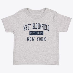 West Bloomfield New York Classic Established Toddler T-Shirt