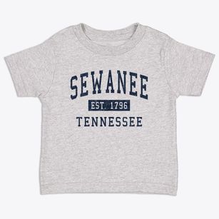 Sewanee Tennessee Classic Established Toddler T-Shirt