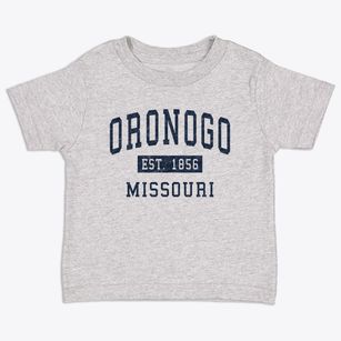 Oronogo Missouri Classic Established Toddler T-Shirt