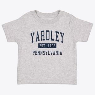 Yardley Pennsylvania Classic Established Toddler T-Shirt