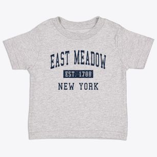 East Meadow New York Classic Established Toddler T-Shirt