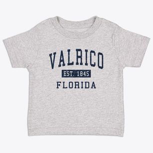 Valrico Florida Classic Established Toddler T-Shirt