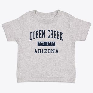Queen Creek Arizona Classic Established Toddler T-Shirt