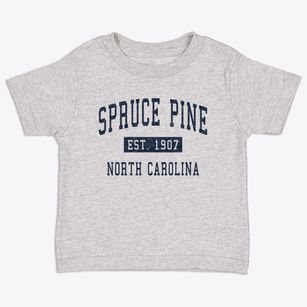 Spruce Pine North Carolina Classic Established Toddler T-Shirt