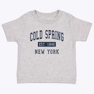 Cold Spring New York Classic Established Toddler T-Shirt