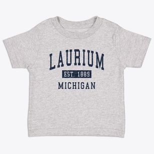 Laurium Michigan Classic Established Toddler T-Shirt
