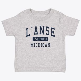 L'anse Michigan Classic Established Toddler T-Shirt