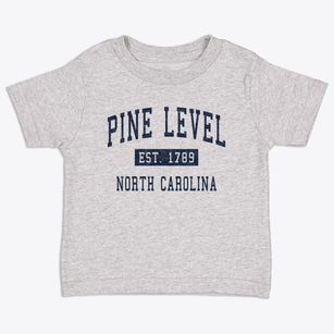 Pine Level North Carolina Classic Established Toddler T-Shirt