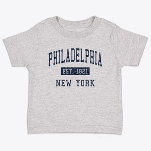 Philadelphia New York Classic Established Toddler T-Shirt
