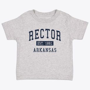 Rector Arkansas Classic Established Toddler T-Shirt