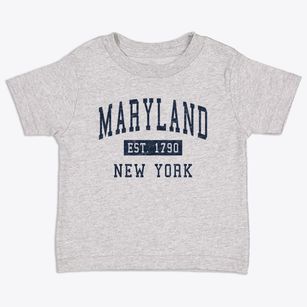 Maryland New York Classic Established Toddler T-Shirt
