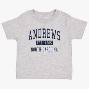 Andrews North Carolina Classic Established Toddler T-Shirt