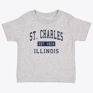 St. Charles Illinois Classic Established Toddler T-Shirt