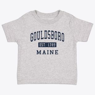 Gouldsboro Maine Classic Established Toddler T-Shirt