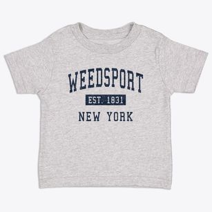 Weedsport New York Classic Established Toddler T-Shirt