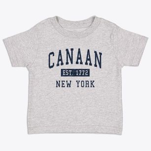 Canaan New York Classic Established Toddler T-Shirt