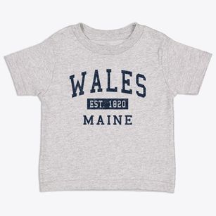 Wales Maine Classic Established Toddler T-Shirt