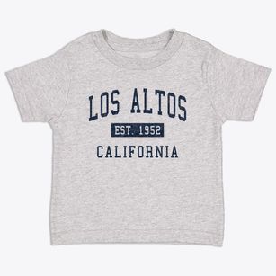 Los Altos California Classic Established Toddler T-Shirt