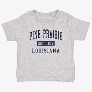 Pine Prairie Louisiana Classic Established Toddler T-Shirt